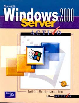 Stock image for Windows 2000 Server Activo - C/1 CD-RGarza Marin, David; Jimenez Pere for sale by Iridium_Books