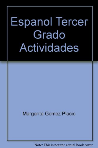 Imagen de archivo de Espanol Tercer Grado Actividades a la venta por SecondSale