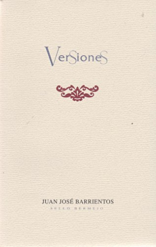Imagen de archivo de Versiones (Spanish Edition) a la venta por GF Books, Inc.