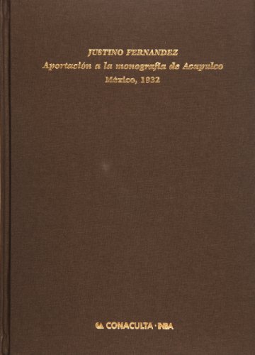 Imagen de archivo de Aportaciones a la monografia de Acapulco (Spanish Edition) [Paperback] by Jus. a la venta por Iridium_Books