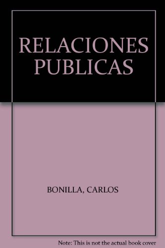 Stock image for RELACIONES PUBLICAS for sale by Libreria El Dia