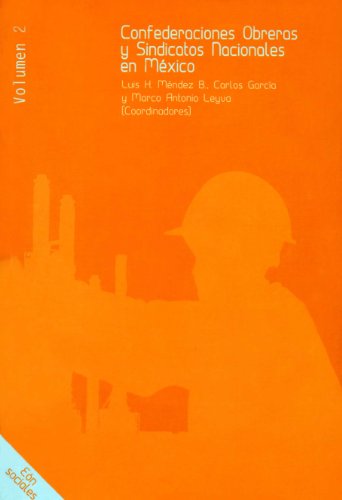 Beispielbild fr CONFEDERACIONES OBRERAS Y SINDICATOS NAC [Paperback] by LUIS HUMBERTO MENDEZ . zum Verkauf von Iridium_Books