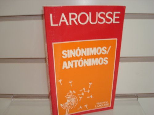 Stock image for Sinonimos Antonimos/Synonyms Antonyms (Spanish Edition) for sale by HPB-Emerald