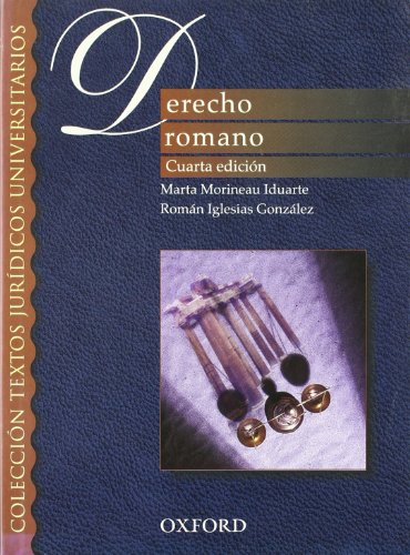 Imagen de archivo de DERECHO ROMANO MORINEAU IDUARTE, MARTA a la venta por Iridium_Books