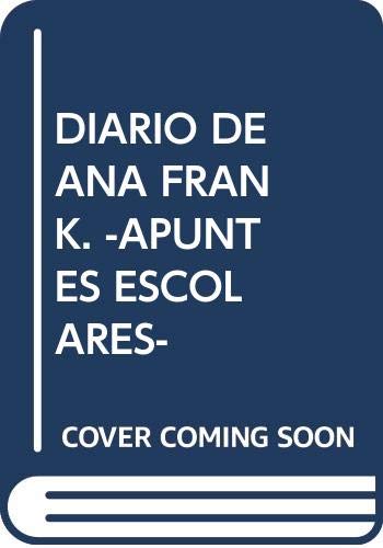 9789706276179: DIARIO DE ANA FRANK. -APUNTES ESCOLARES-