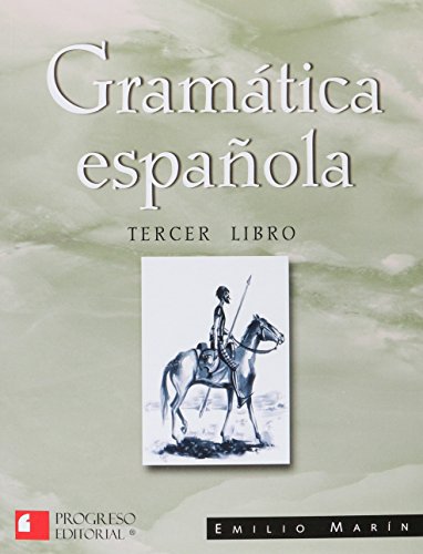 Gramatica Espanola: Tercer Libro - Marin, Emilio: 9789706412430 - AbeBooks