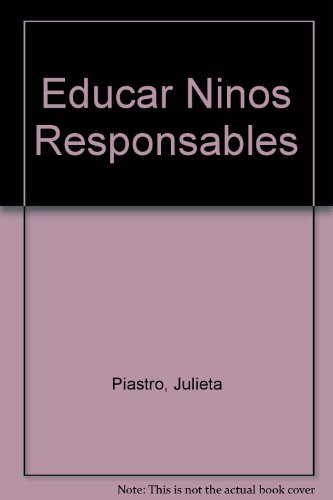 9789706514714: Educar Ninos Responsables
