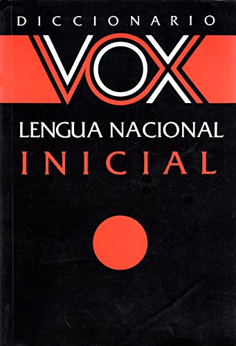 Stock image for Vox: Diccionario Inicial de la Lengua Nacional for sale by Decluttr