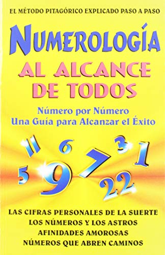 Beispielbild fr Numerologia/ Numerology: Al Alcance De Todos (Spanish Edition) zum Verkauf von SecondSale