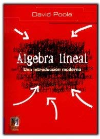 Algebra Lineal (Spanish Edition) (9789706862723) by [???]