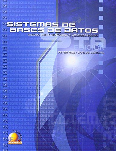 Beispielbild fr Sistemas de bases de datos/ Database Rob, Peter; Coronel, Carlos zum Verkauf von Iridium_Books
