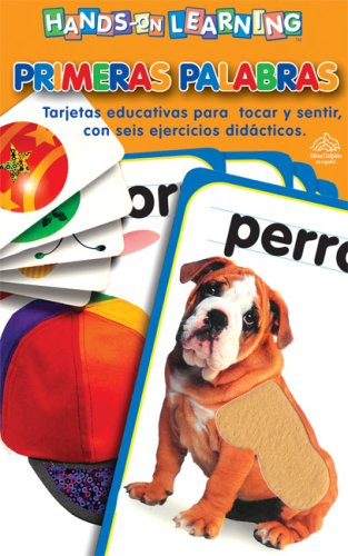 9789707185036: Hands-on Learning: Tarjetas toca y siente. Primeras palabras: Hands-on Learning: First Words (Spanish Edition)