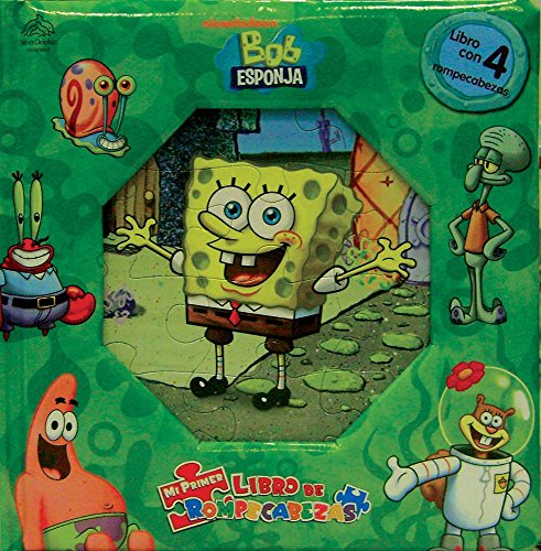 Libro Lustre mucho Mi primer libro de rompecabezas/ My First Puzzle book: Bob Esponja/ Sponge  Bo. by Paradis, Amy: Muy Bueno / Very Good (2011) | V Books