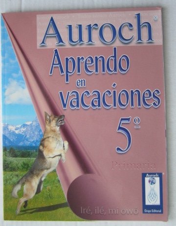 9789708050678: AUROCH APRENDO EN VACACIONES 5 PRIMARIA