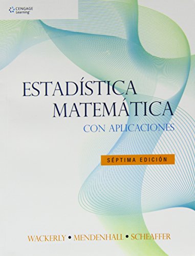 Imagen de archivo de Estadistica matematica con aplicaciones/ Mathematical Statistics with Applications (Spanish Edition) a la venta por Phatpocket Limited