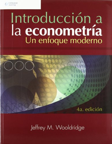 Beispielbild fr Introduccion a la econometria/ Introductory Econometrics: A Modern Approach (. zum Verkauf von Iridium_Books