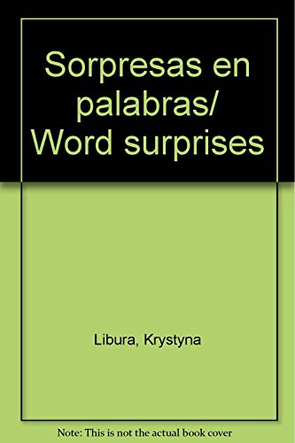 9789709718508: Sorpresas en palabras/ Word surprises