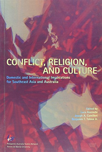 Imagen de archivo de Conflict, Religion, and Culture: Domestic and International Implications for Southeast Asia and Australia a la venta por Books From California