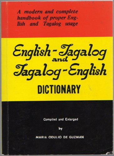 Imagen de archivo de New Tagalog-english English-tagalog Dictionary a la venta por SecondSale