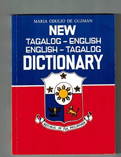 9789710817788: New Tagalog - English Dictionary