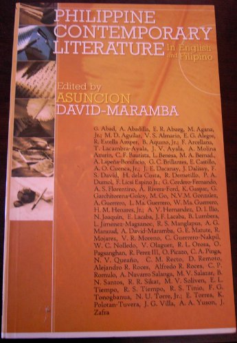 9789715690898: Philippine Contemporary Literature in English and Filipino
