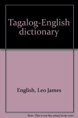 TAGALOG-ENGLISH DICTIONARY - Leo James English