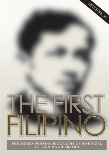 Stock image for The First Filipino for sale by Irish Booksellers