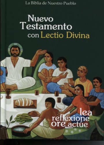 Stock image for Nuevo Testamento Con Lectio Divina (Lea, Reflexione, Ore, Actúe) for sale by ThriftBooks-Dallas
