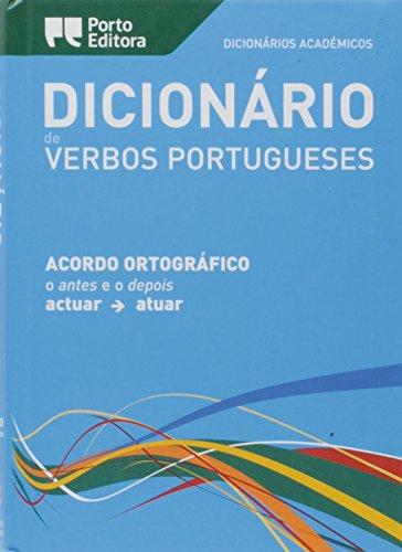9789720051028: Dicionário de verbos portugueses (Dicionários académicos) (Portuguese Edition)