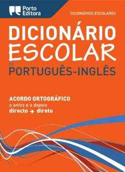 Stock image for Dicionrio Escolar de Portugus-Ingls Acordo Ortogrfico for sale by medimops