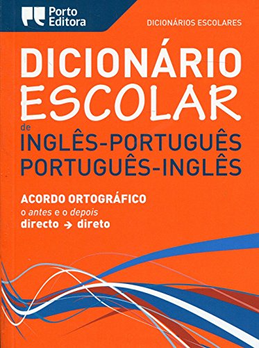 9789720054227: Dicionario Escolar De Ingles-portugues / Portugues-ingles (Portuguese Edition)