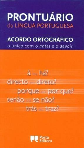 prontuario da lingua portuguesa acordo ortografico - PORTO