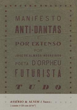 Imagen de archivo de Manifesto Anti-Dantas e por Extenso a la venta por AG Library