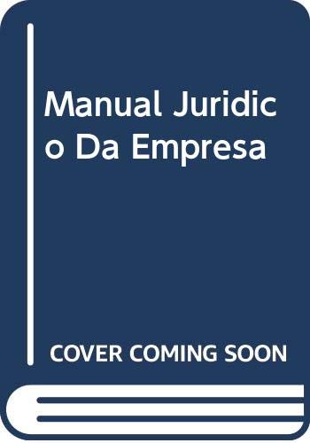 Beispielbild fr Manual Jurdico Da Empresa zum Verkauf von Hamelyn
