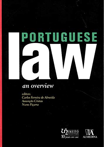 9789724032306: Portuguese Law, An Overview