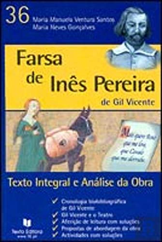 9789724726564: Farsa de Ines Pereira: Texto Integral e Analise da Obra (36) (Portuguese Edition)