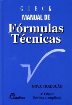 9789725760932: Manual de Frmulas Tcnicas (4 Edio em Lngua Portuguesa Revista e Ampliada)