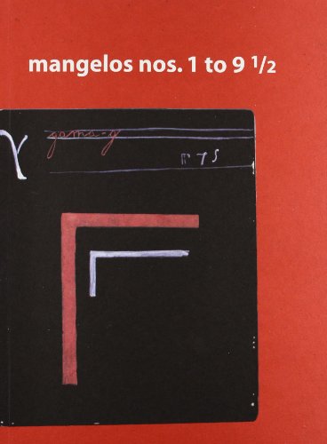 Stock image for Mangelos nos. 1 to 9 1/2 for sale by ANARTIST