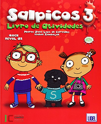 Salpicos - Portuguese Course for Children: Pack Livro Do Aluno + CD + Livro De Atividades 3 (Portuguese Edition)