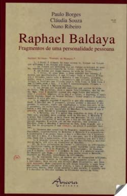 Imagen de archivo de RAPHAEL BALDAYA:FRAGMENTOS DE UMA PERSONALIDADE a la venta por AG Library