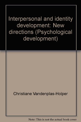 Stock image for Interpersonal and Identity Development : New Directions for sale by BookOrders