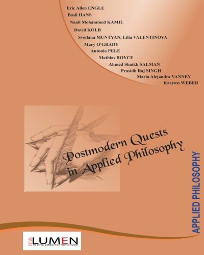 Beispielbild fr Postmodern Quests in Applied Philosophy zum Verkauf von Revaluation Books