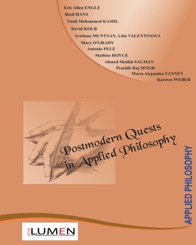 Imagen de archivo de Postmodern Quests in Applied Philosophy a la venta por Revaluation Books