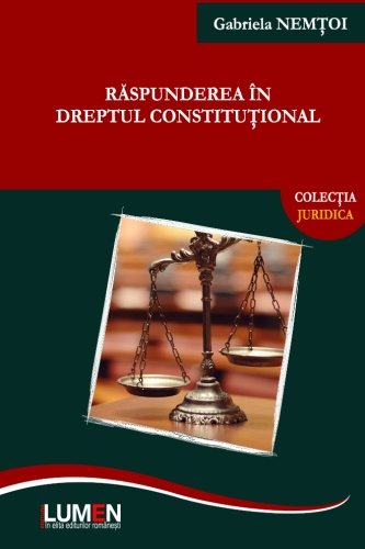 Stock image for Raspunderea in dreptul constitutional for sale by Revaluation Books