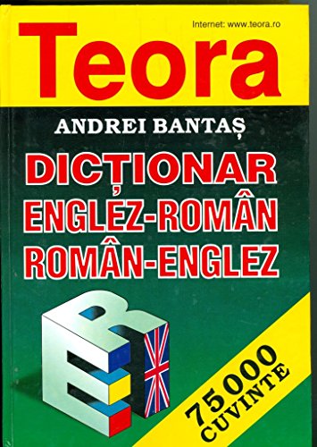 Stock image for Teora English-Romanian and Romanian-English Dictionary for sale by Burke's Books