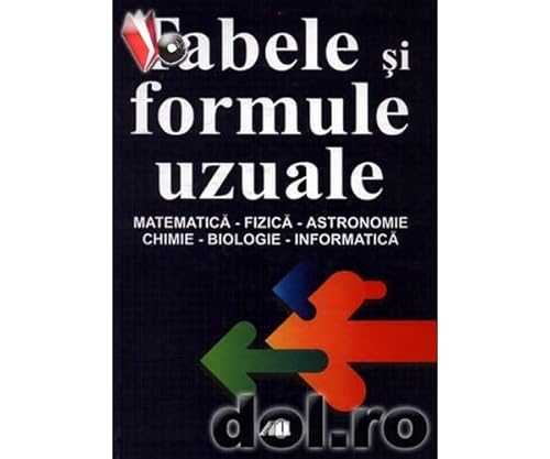 Stock image for TABELE SI FORMULE UZUALE for sale by medimops