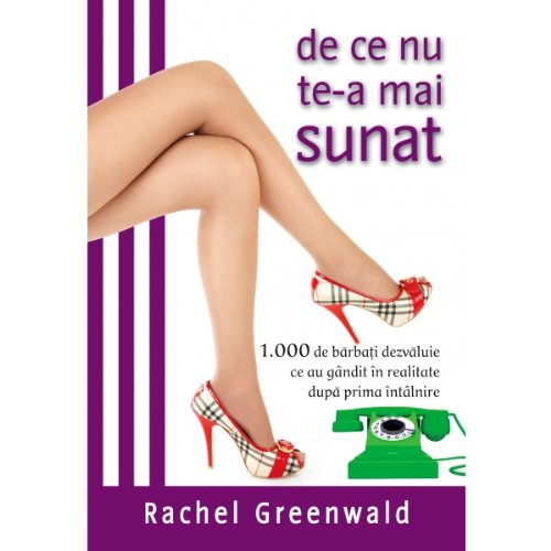 Imagen de archivo de De ce nu te-a mai sunat Rachel Greenwald a la venta por medimops