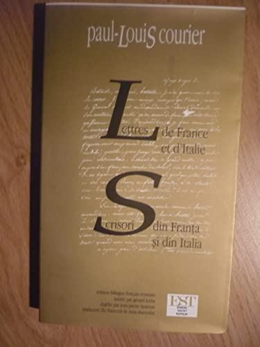 9789738346116: Lettres de France et d'Italie: Edtion bilingue franais-roumain