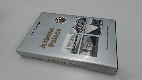 Beispielbild fr Athene Palace zum Verkauf von Buchmarie