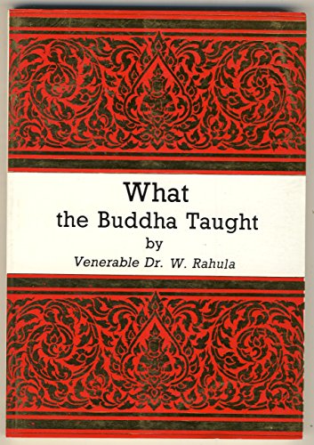 9789740008392: What the Buddha Taught